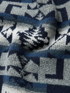 Pendleton - Chief Joseph Jacquard-Knit Wool Sweater - Blue