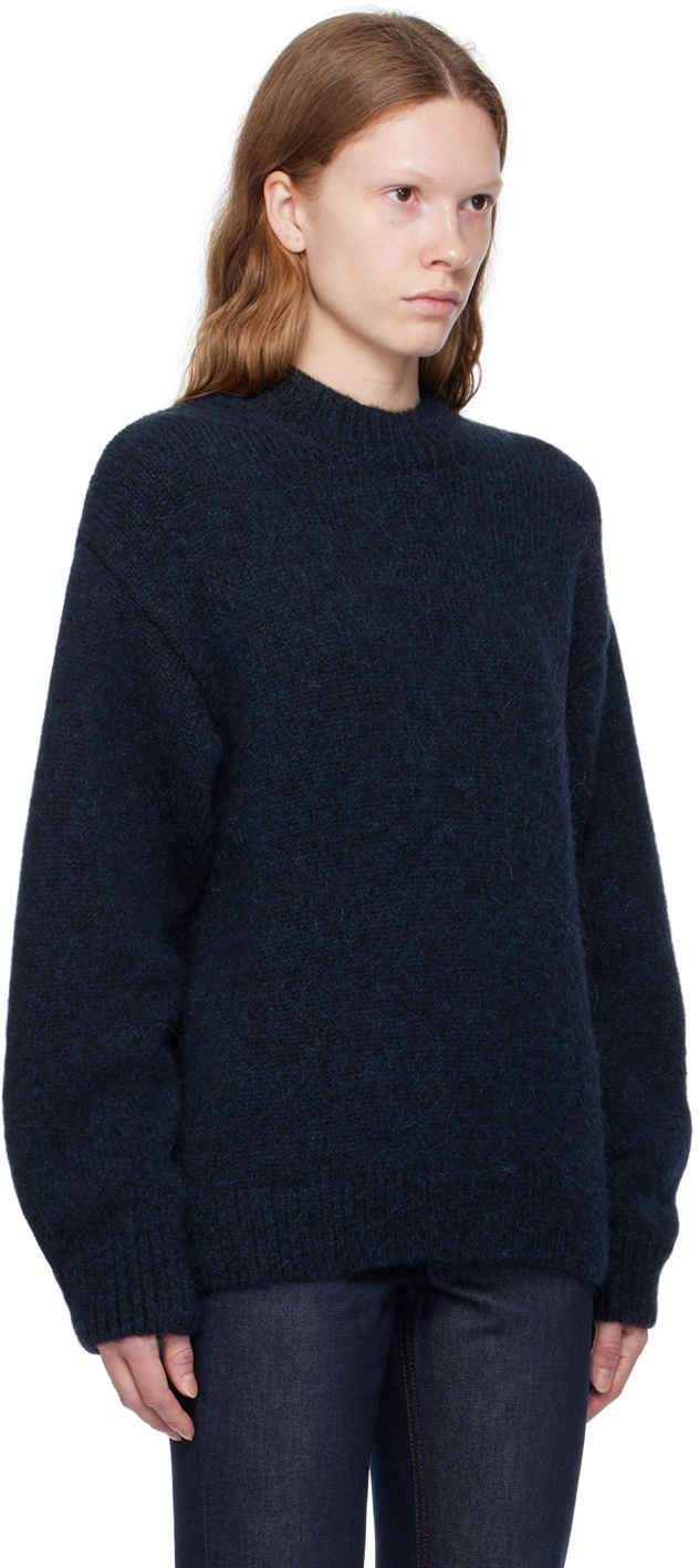 Jacquemus Navy Le Chouchou 'La Maille Pavane' Sweater Jacquemus