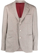 BRUNELLO CUCINELLI - Single-breasted Jacket