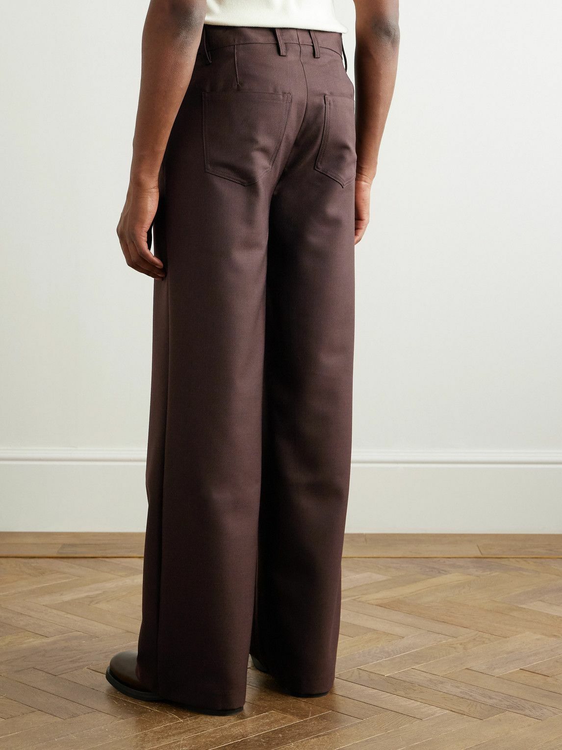 パンツ sefr jiro s Jiro Trouser in Black Wool – SVRN