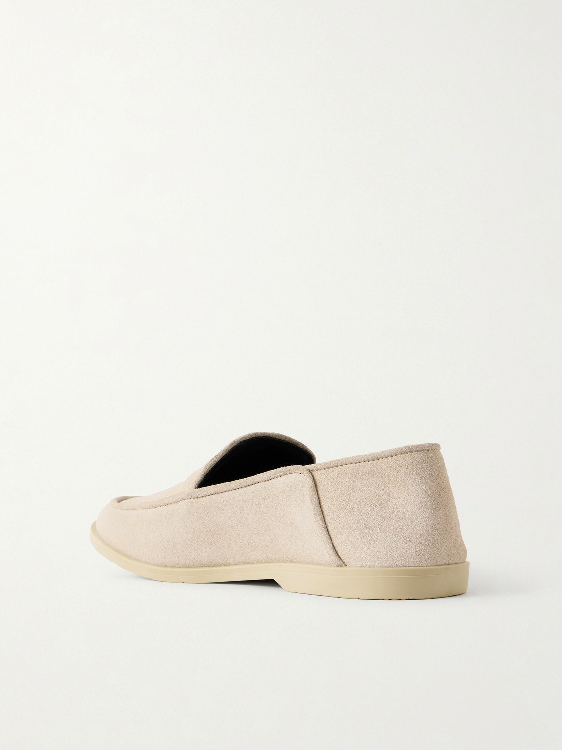 George Cleverley - Mayfair II Collapsible-Heel Suede Loafers - Neutrals