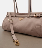 Prada Prada Bonnie Medium leather top-handle bag