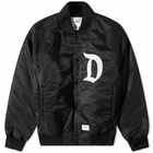 WTAPS Men's Team Varsity Jacket in Black