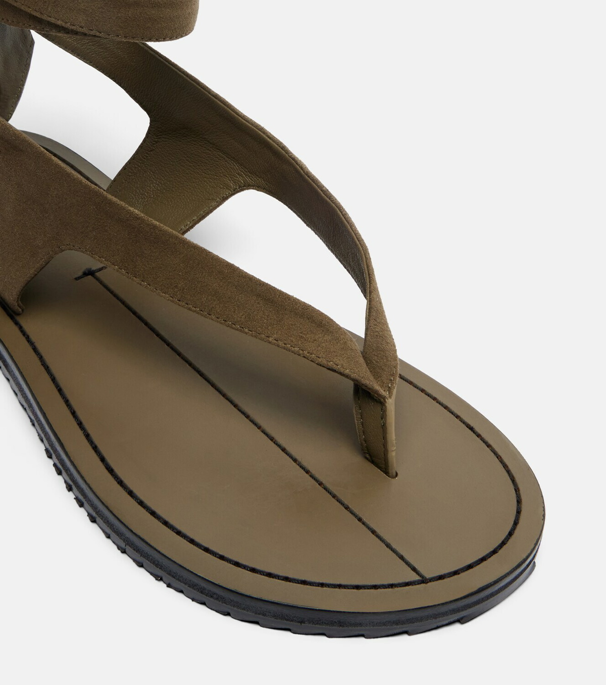 A.Emery Elmer suede thong sandals