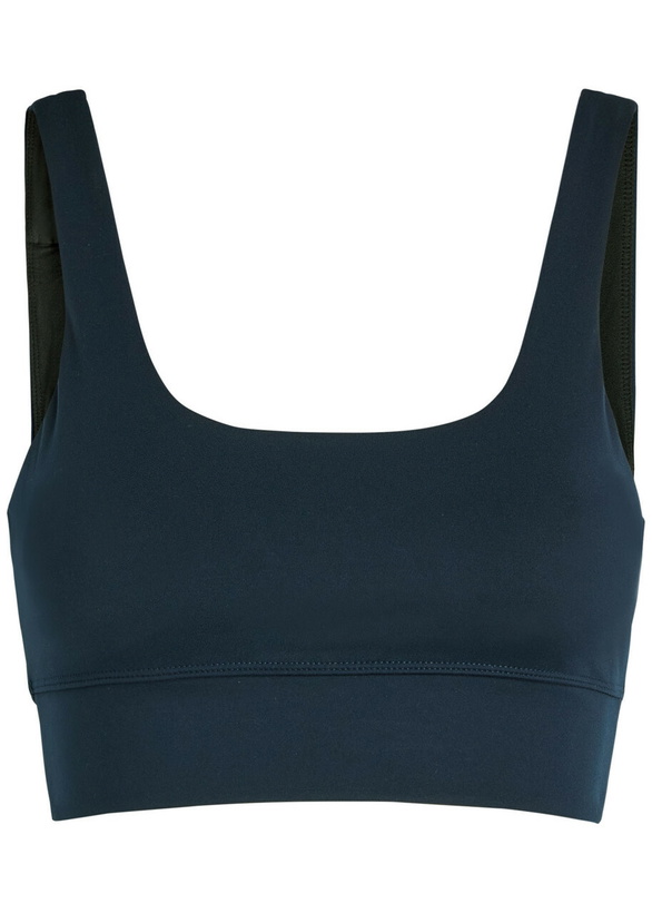 Photo: Varley Freesoft Cori Stretch-jersey bra top Navy