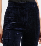 Alex Perry Velvet flared pants