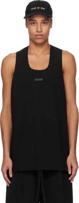Photo: Fear of God Black Oxford Tank Top