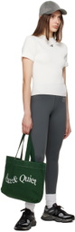 Museum of Peace & Quiet Green 'Peace & Quiet' Tote