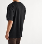 Sorry In Advance - Logo-Print Cotton-Jersey T-Shirt - Black