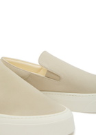 The Row MH Canvas Sneakers Cream