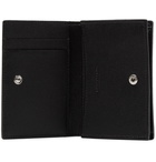 SAINT LAURENT - Pebble-Grain Leather Billfold Wallet - Black