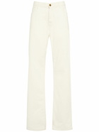 ETRO - High Rise Cotton Denim Baggy Jeans