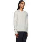 Ermenegildo Zegna White Cashmere Sweater