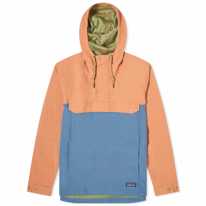 Photo: Patagonia Men's Isthmus Anorak in Utility Blue