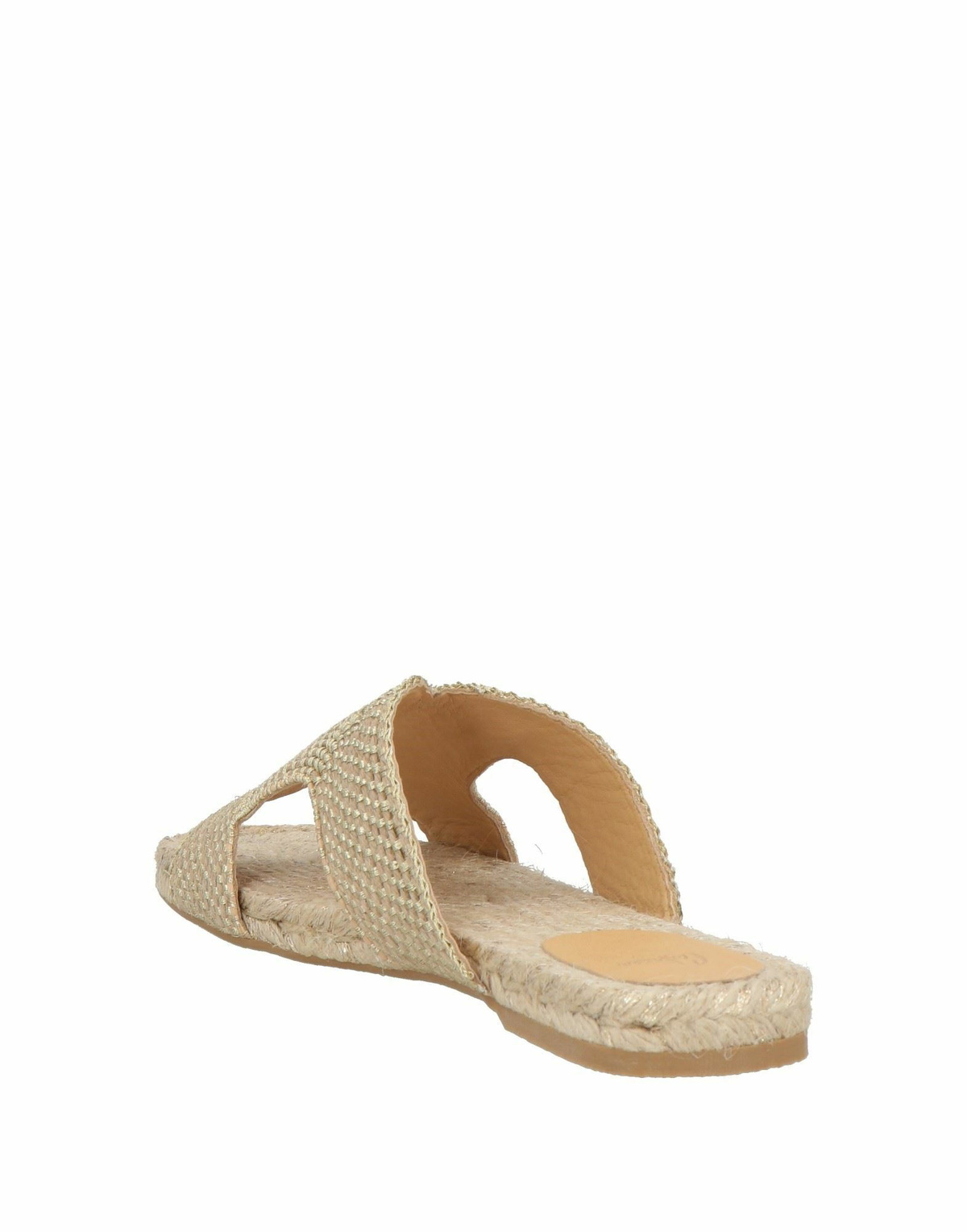 Castañer Womens Espadrilles in Gold