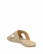 Castañer Womens Espadrilles in Gold