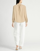 Massimo Alba Womens Shirt in Beige