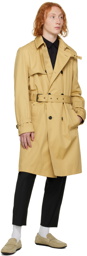 Hugo Beige Maluks Trench Coat