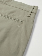 Rag & Bone - Straight-Leg Cotton-Blend Shorts - Green