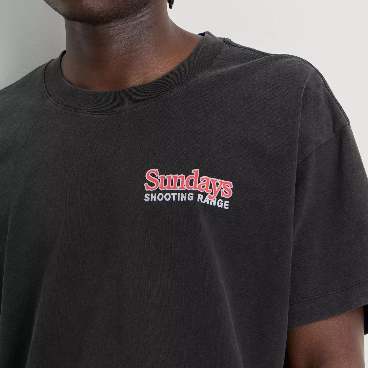 Sundays Men's Range T-Shirt in Black