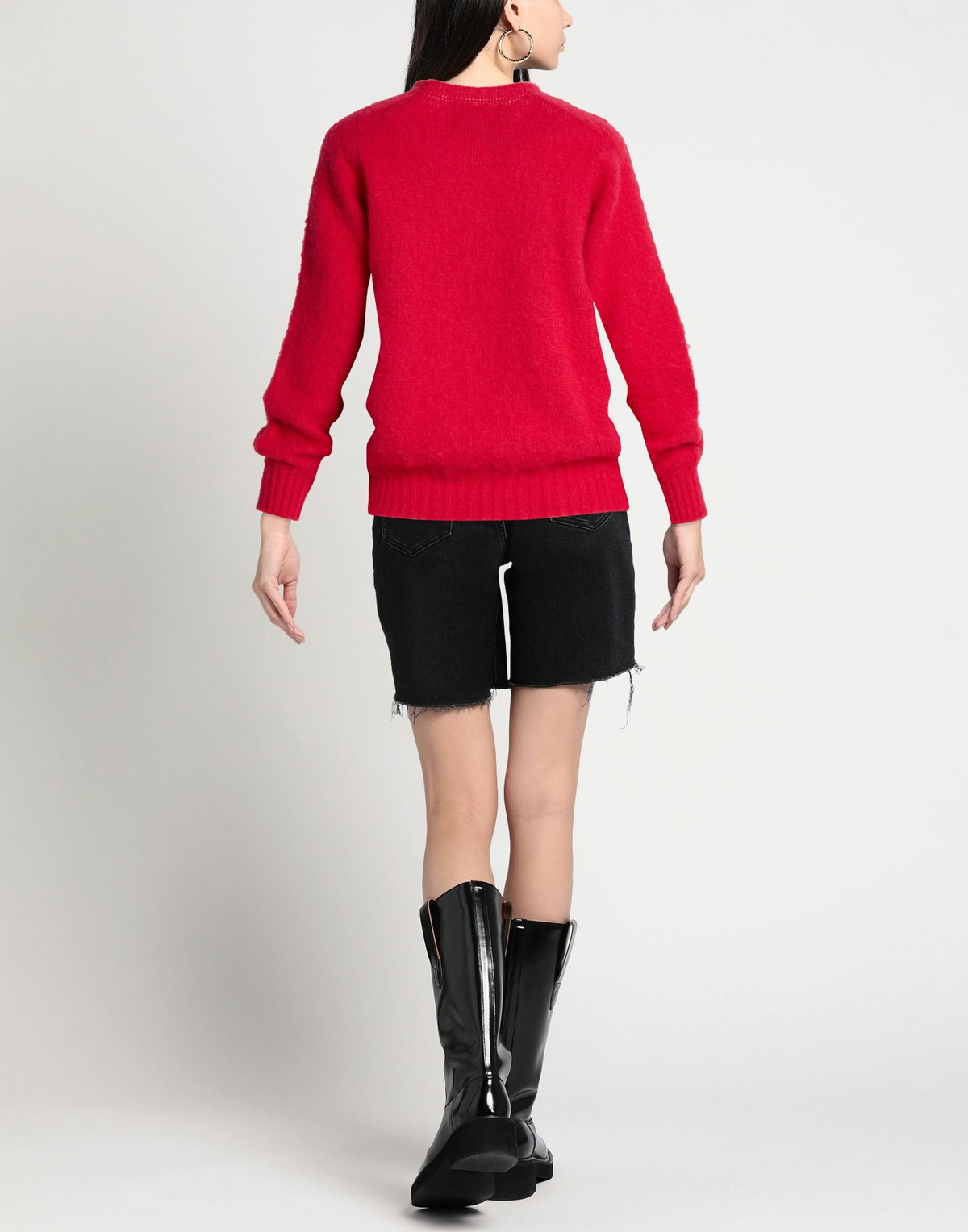 Howlin' Womens Sweater in Magenta