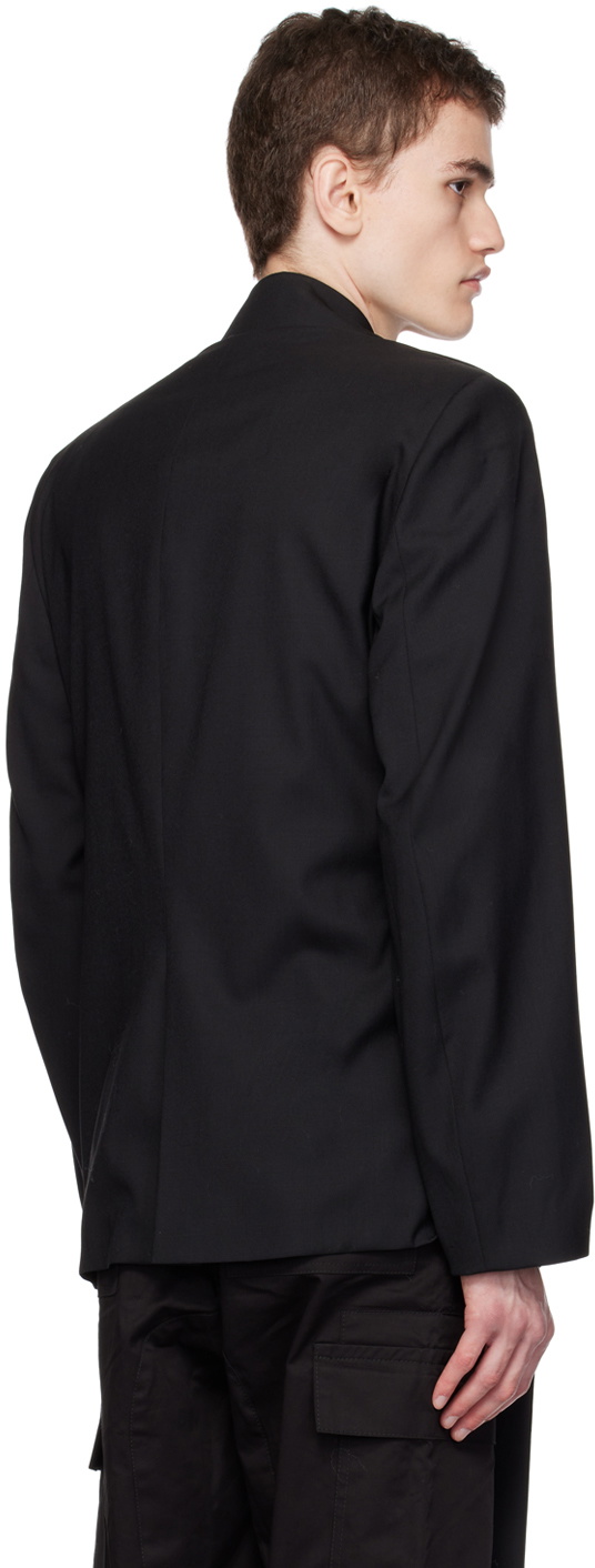 Parnell Mooney Black Peaked Lapel Blazer