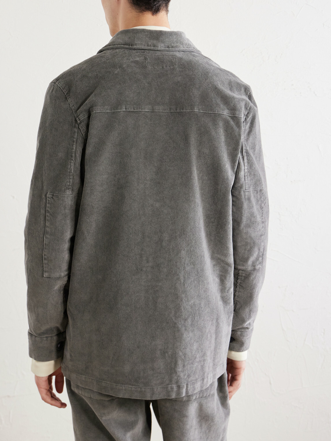 Officine Générale - Suny Stretch-Cotton Corduroy Jacket - Gray
