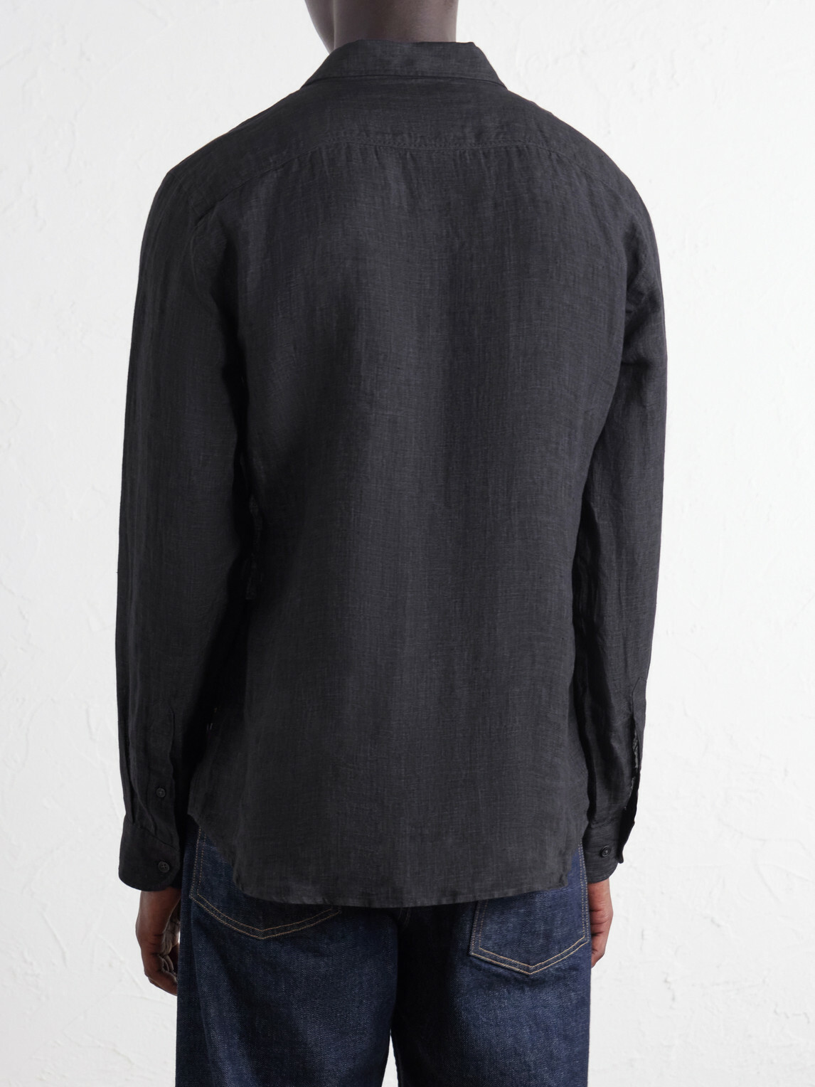Orlebar Brown - Giles Linen Shirt - Gray