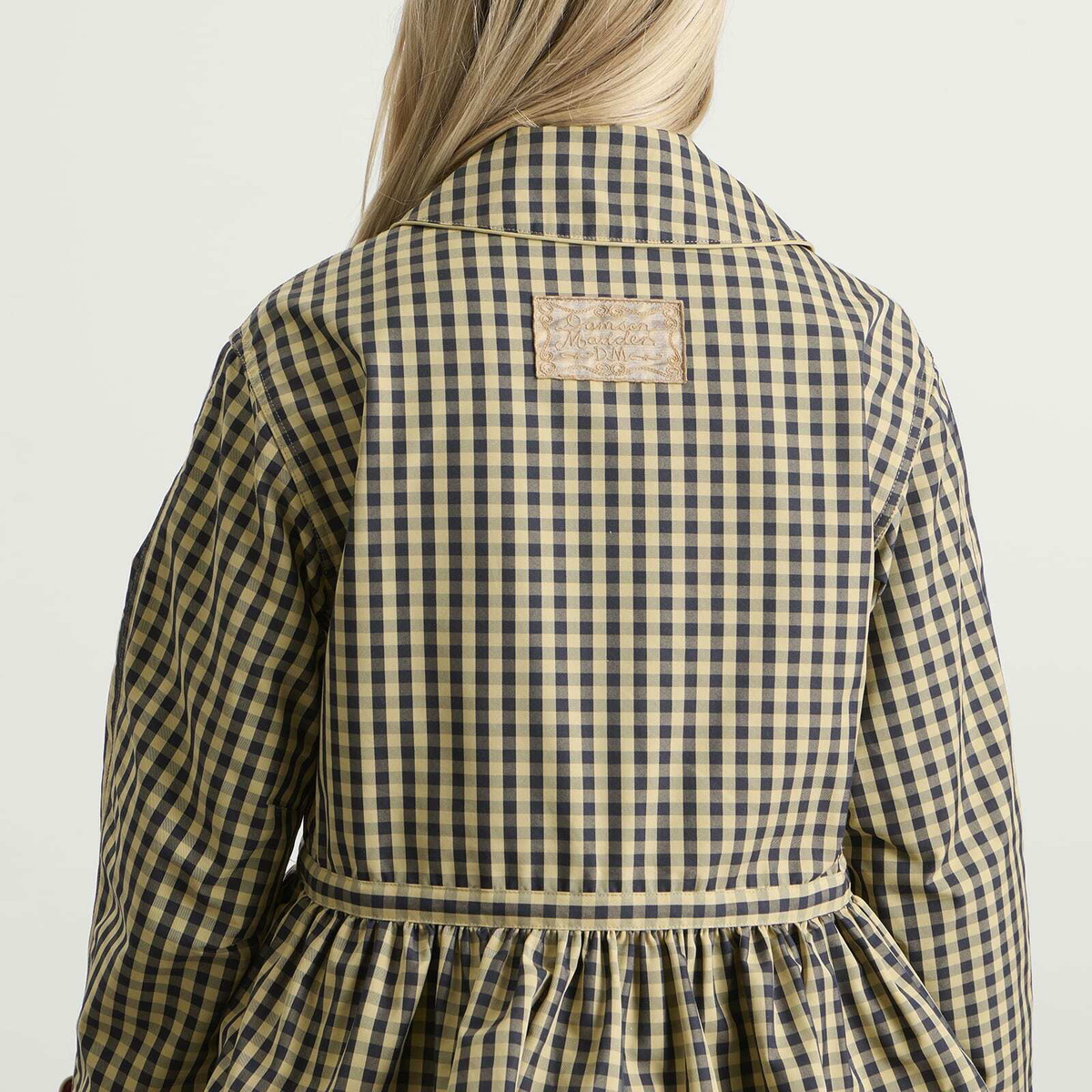 Damson Madder Women's Myrtle Trench Coat in Navy