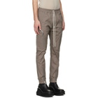 Rick Owens Gray Tower Heizer Cargo Pants