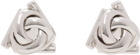 Salvatore Ferragamo Silver Twins Cufflinks