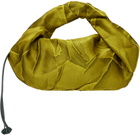 Dries Van Noten Yellow Crinkled Bag