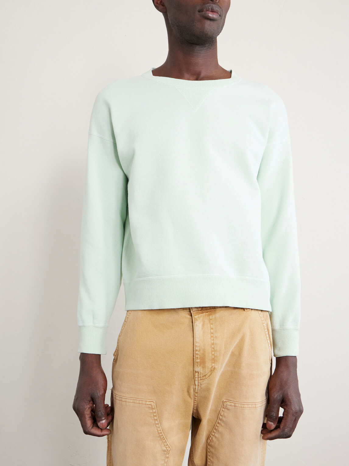 Visvim - Jumbo SB Cotton-Jersey Sweatshirt - Green Visvim