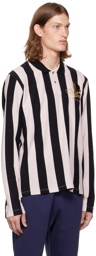 Vivienne Westwood Black & White Classic Long Sleeve Polo