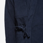 Universal Works Men's Wale Cord Kyoto Work Jacket in Midnight