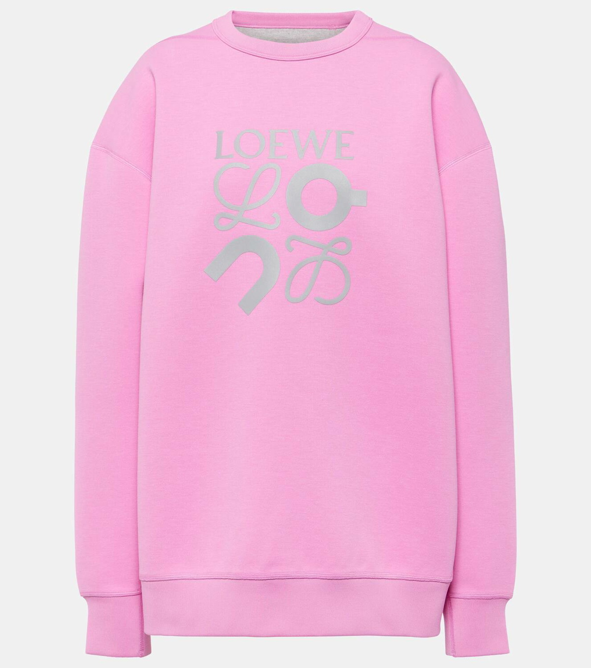 Loewe x On logo jersey sweatshirt