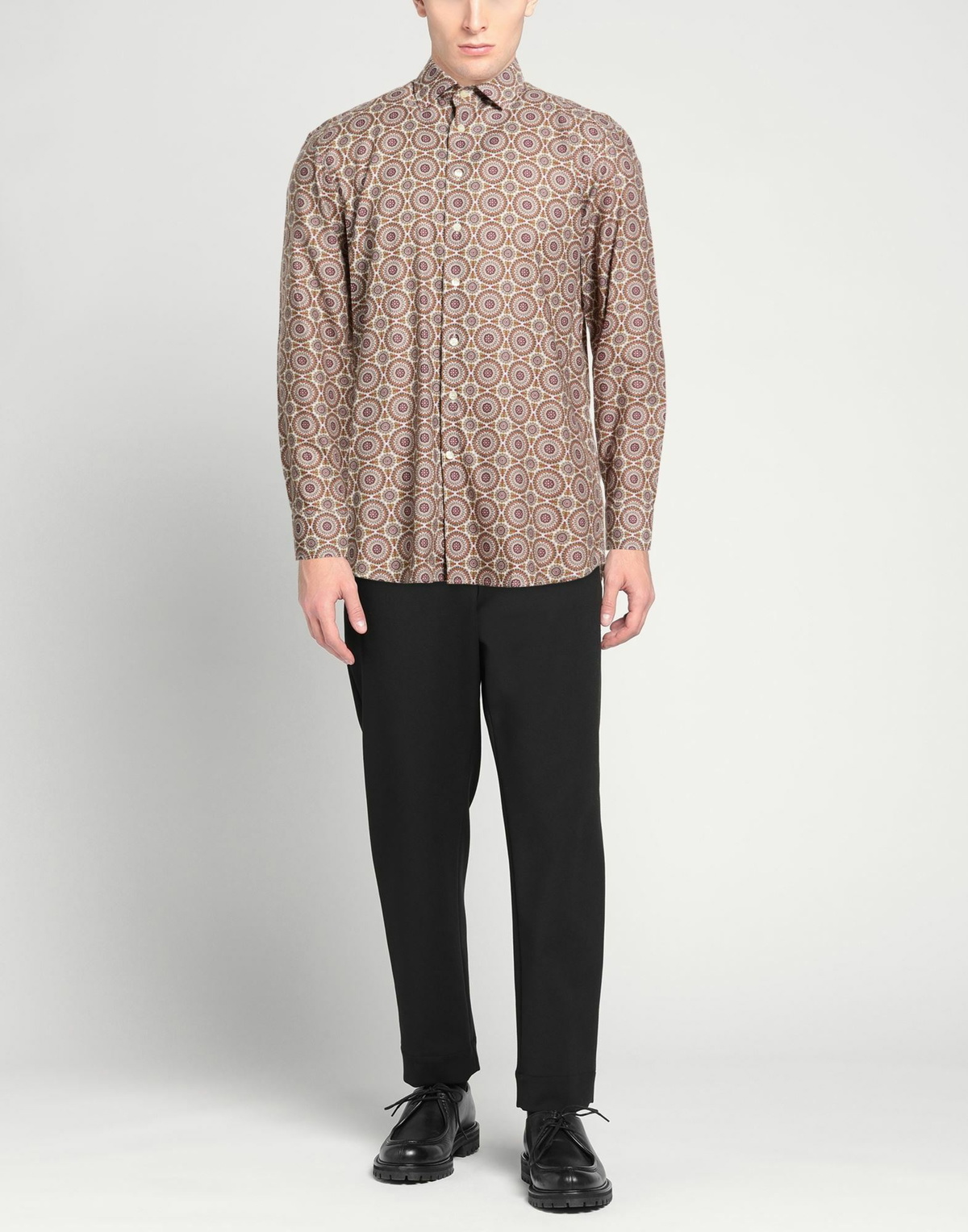 Etro Mens Shirt Military in Green