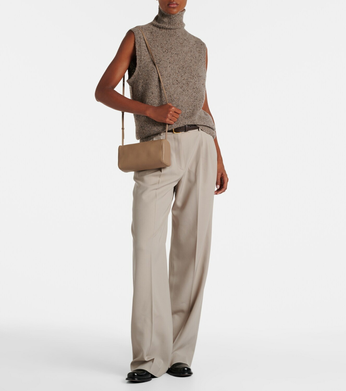 The Row '90s leather shoulder bag