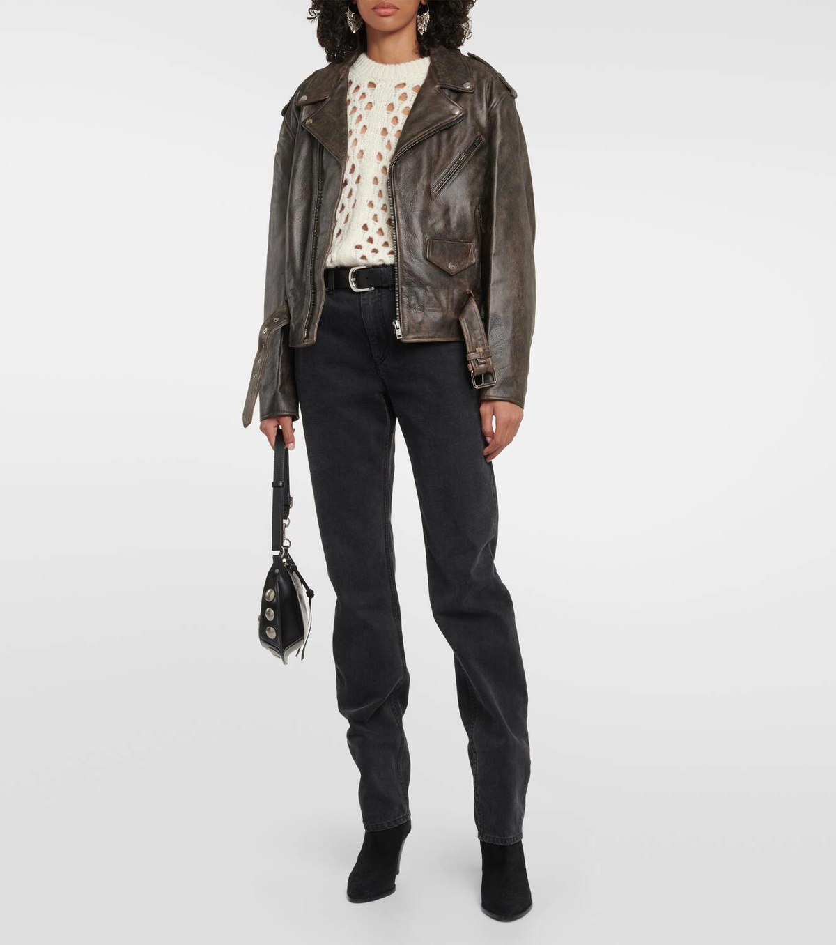 Isabel Marant Leather biker jacket Isabel Marant