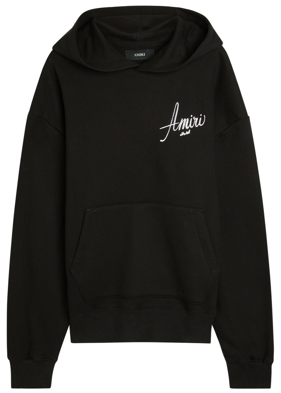 AMIRI Men's MA Bandana Crew Sweatshirt in Black Amiri
