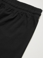 HUGO BOSS - Logo-Print Stretch-Cotton Jersey Pyjama Shorts - Black - S