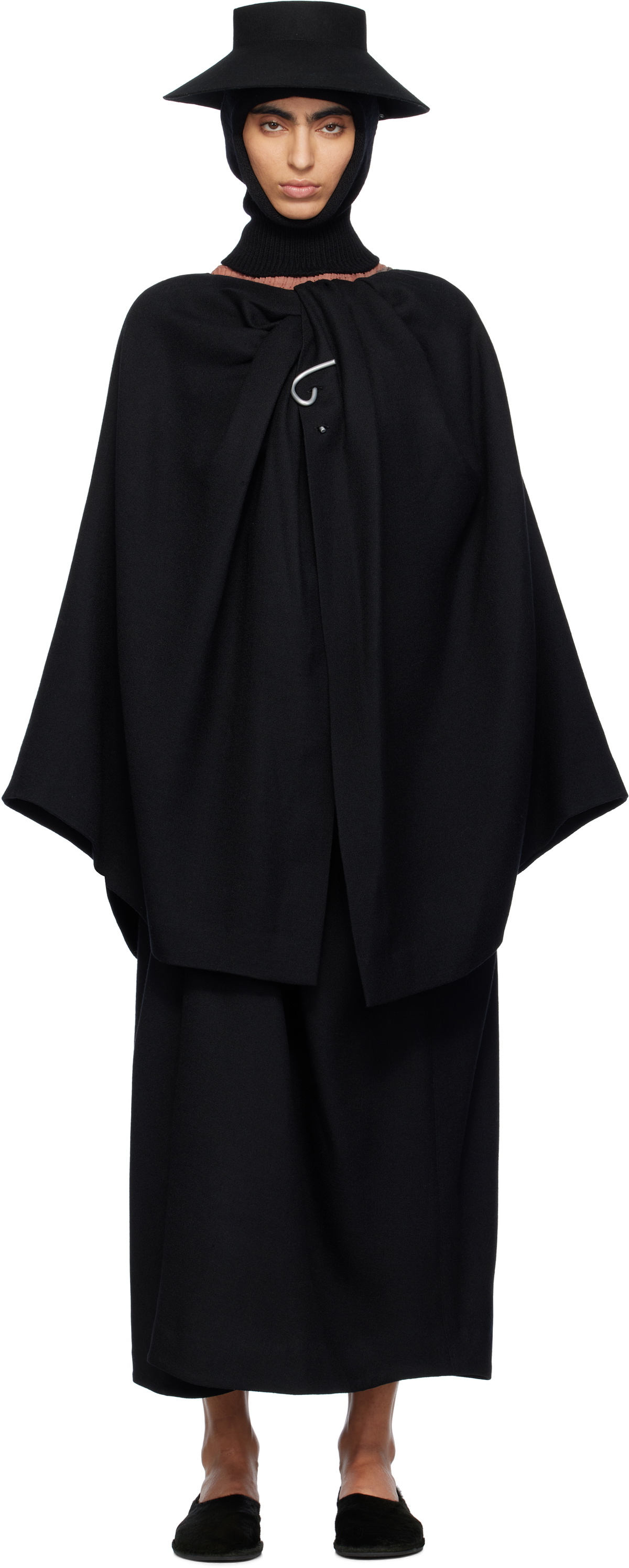 Issey Miyake 変形カーディガン ブラック M ボウタイ 羽織り ISSEY MIYAKE Black Entwine Cardigan Issey Miyake Men