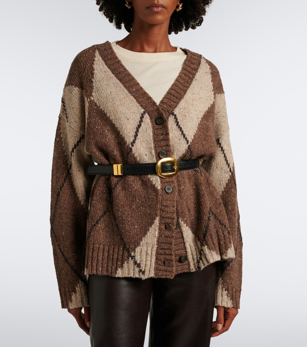 Altuzarra Ramblers wool and alpaca-blend cardigan