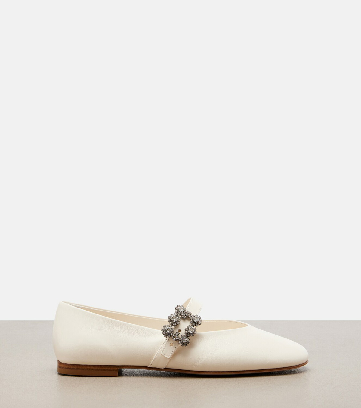 Roger Vivier Roundytoe leather ballet flats