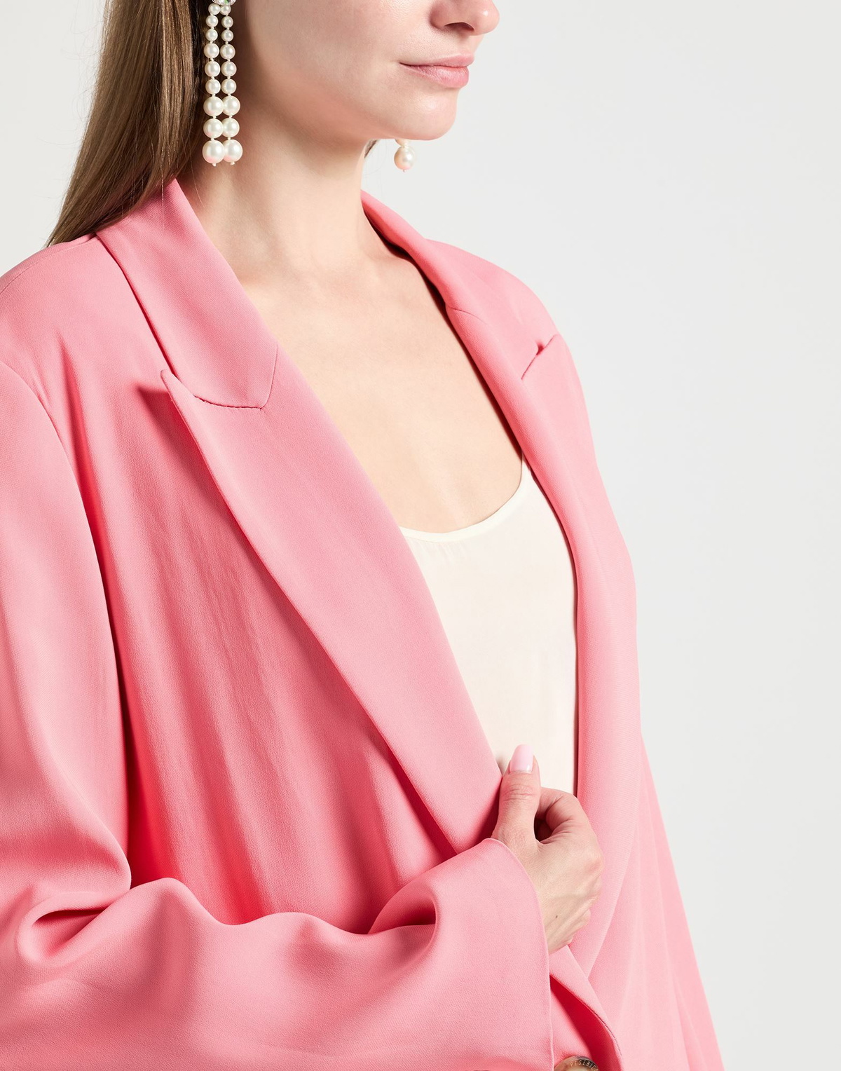 Peserico Womens Blazer in Pink