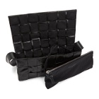 Bottega Veneta Black Intrecciato Cassette Bag