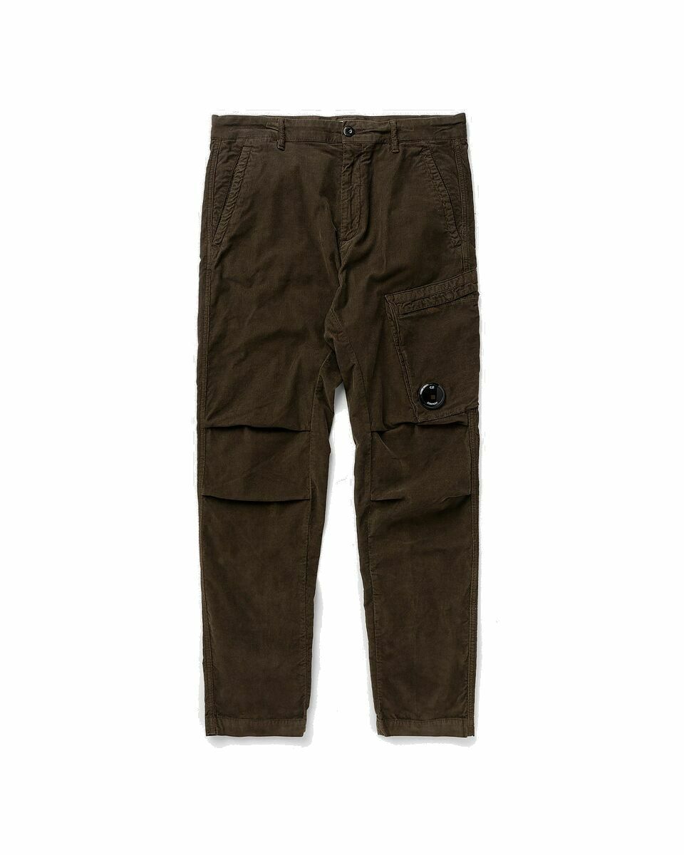 Photo: C.P. Company Corduroy Regular Utility Pants Green - Mens - Cargo Pants