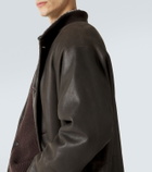 A.Presse Leather jacket