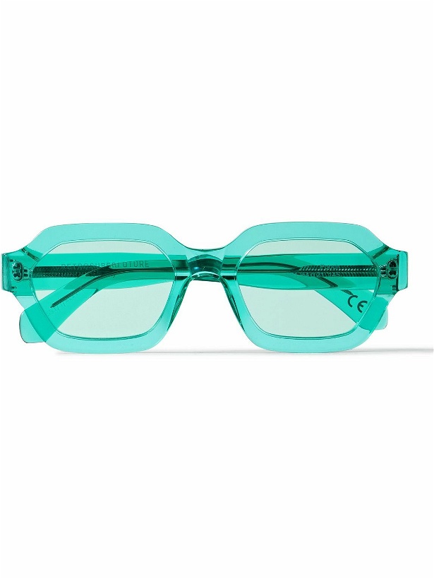 Photo: Retrosuperfuture - Pooch Hexagonal-Frame Acetate Sunglasses