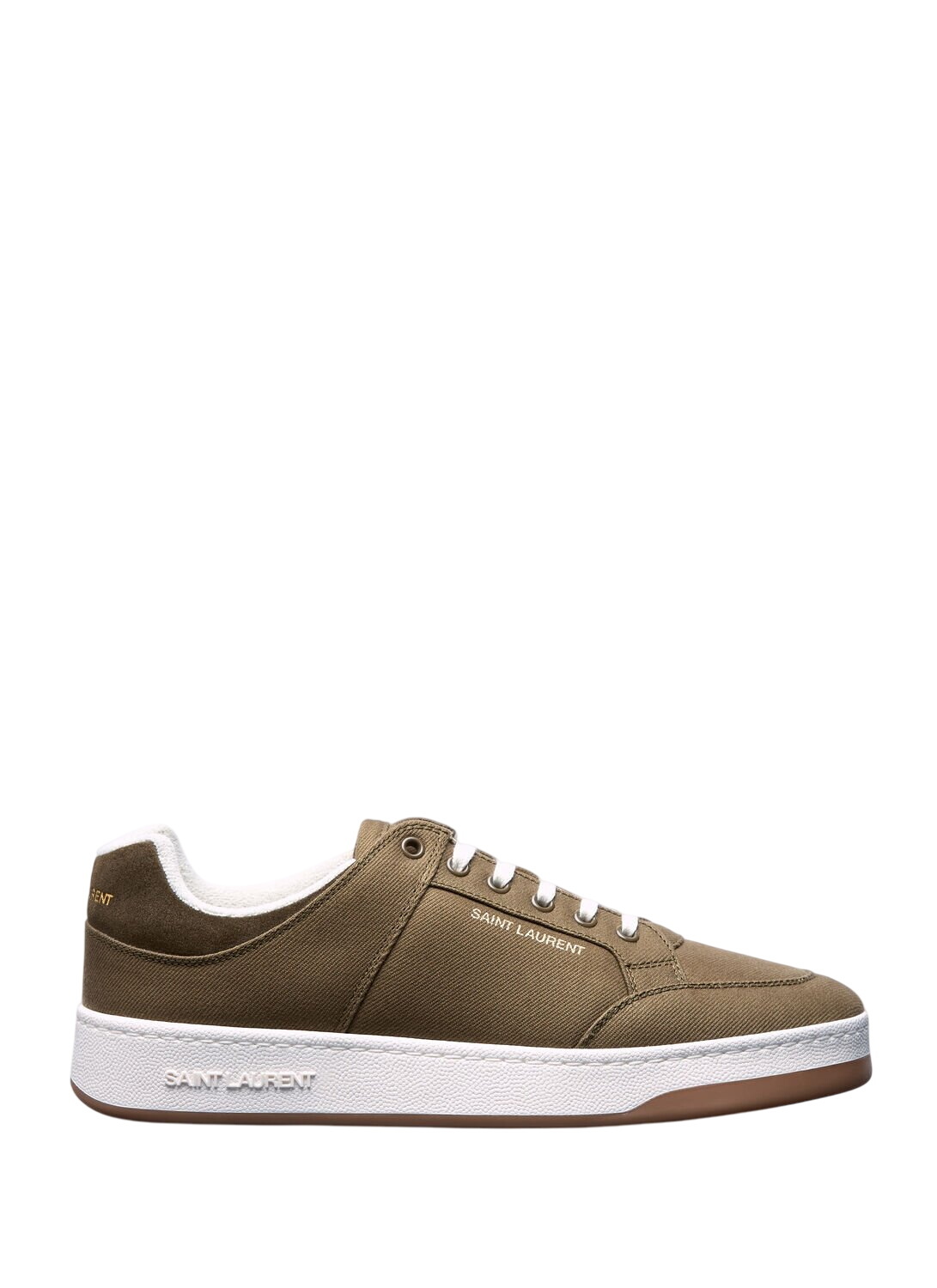 Saint Laurent Pink Bedford Glitter High-Top Sneakers Saint Laurent